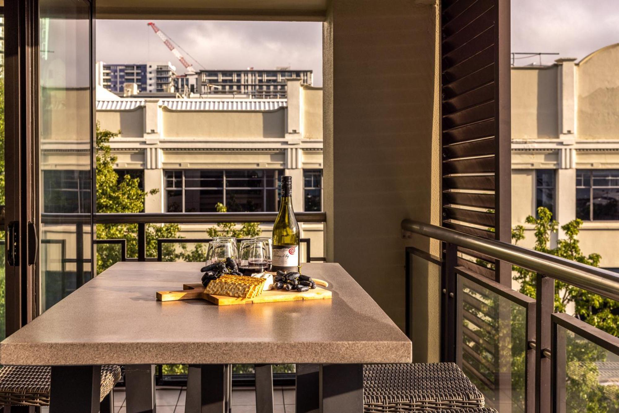 Ferienwohnung The Quays - Auckland Viaduct Exterior foto
