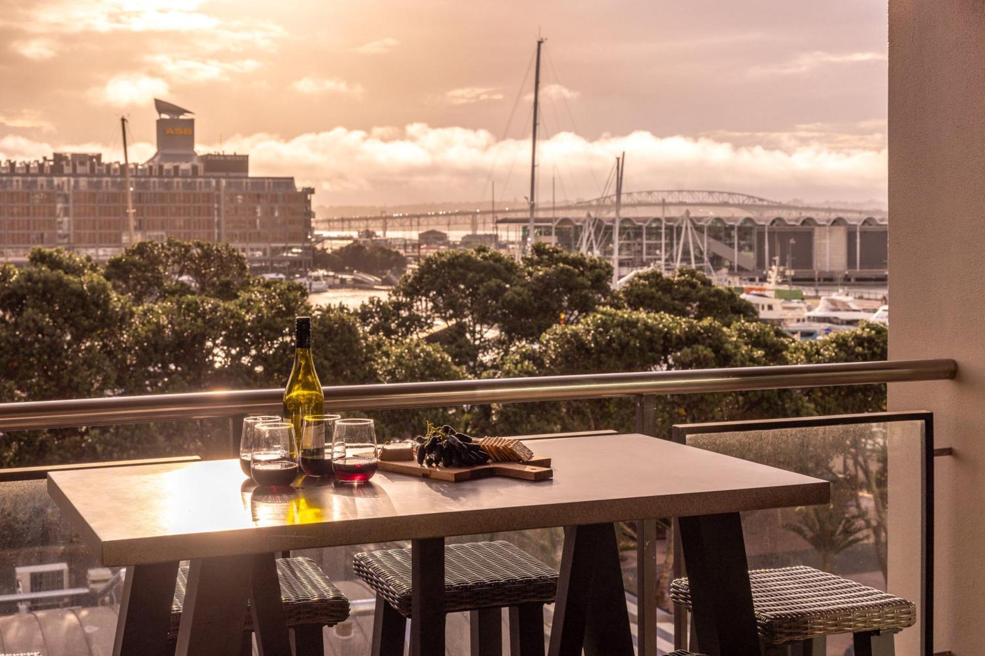 Ferienwohnung The Quays - Auckland Viaduct Exterior foto