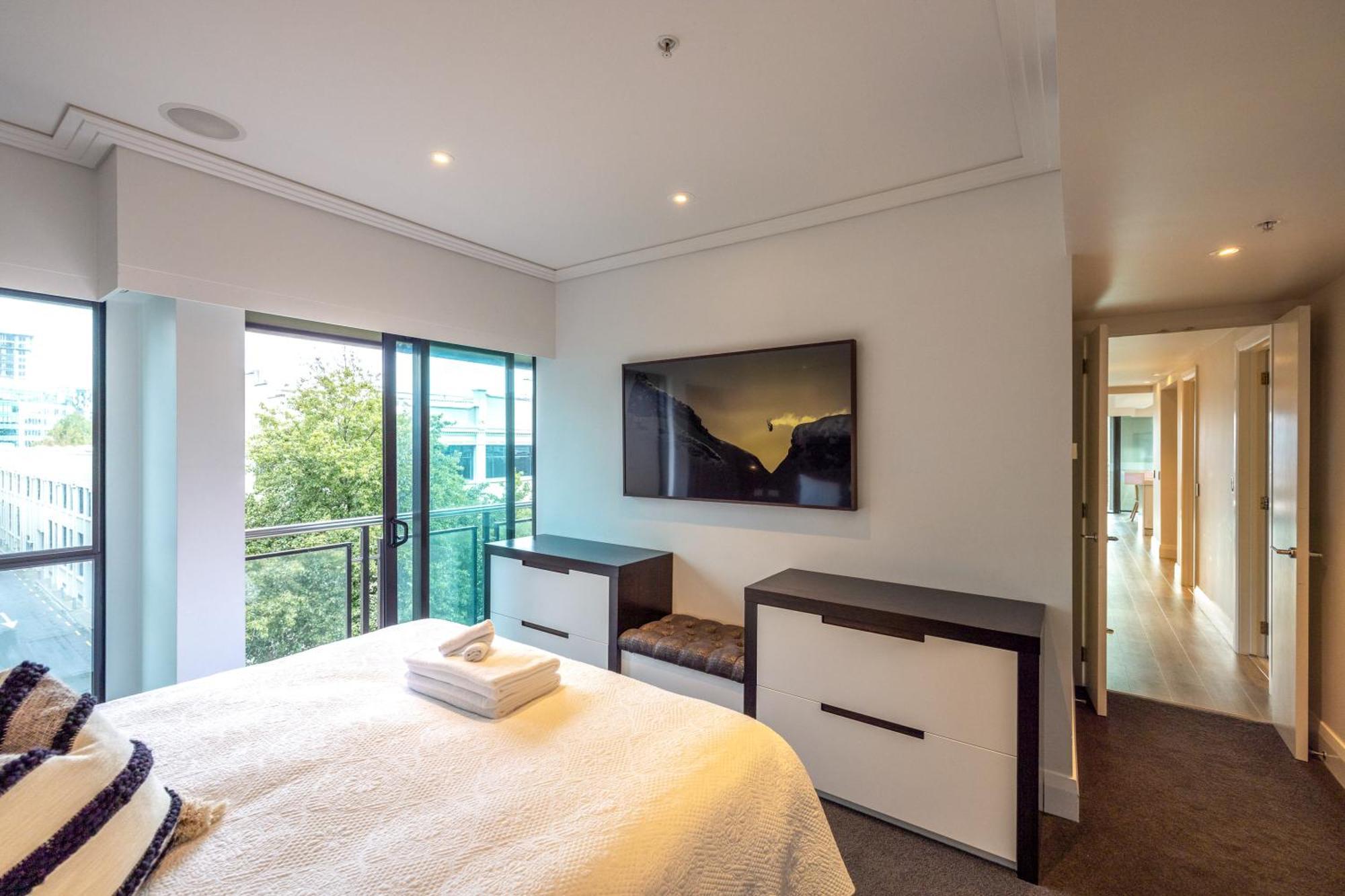 Ferienwohnung The Quays - Auckland Viaduct Exterior foto